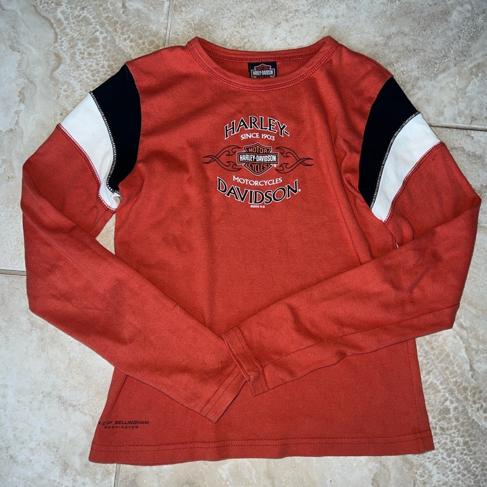 Harley Davidson women’s long sleeve 2005